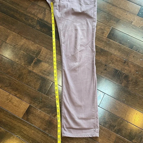Bonobos Lilac Chinos 100% cotton Straight Men’s size 32 X 34 Casual Preppy Slim - Picture 5 of 11
